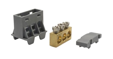 AST16-31 aansluitverdeelblok grijs 3x16 mm&sup2; voor TS15
