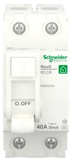 Schneider AardlekSchakelaar 63A 30mA 2P - R9R35263