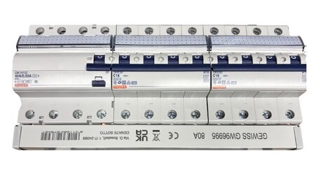 Kamrail 3 Fase - 12 module (3P+N) Vork Gewiss GW96995