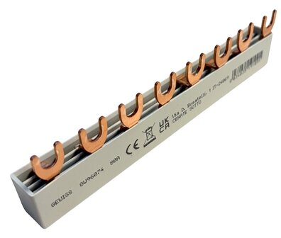 Gewiss GW96074 Kamrail 3 Fase - 8 module - vork