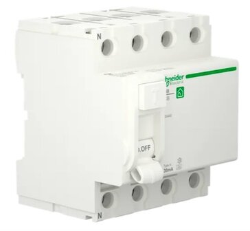 Schneider AardlekSchakelaar 4P 40A 30mA R9R35440 Resi9