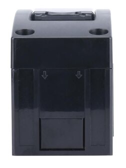 Zwarte miniverdeler MST-2 Leeg onder