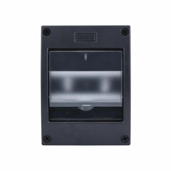 Voorzijde recht SEP UniBox MST-6 mini installatieverdeler 6 modules IP20