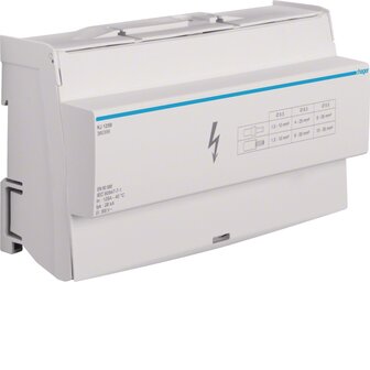 Hager KJ125B Verdeelklem 4-polig 125 A 1x 10-35 mm&sup2; 3x 6-25 mm&sup2;  11x 1,5-16 mm&sup2;