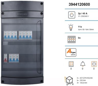 SEP Live-On Compact - LC40, grp.verd, DB224, HS2, 11xALA