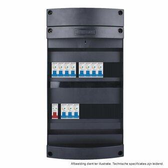 SEP Live-On Compact 1-fase groepenkast 40A, type LC42a-201100