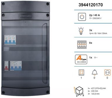 SEP Live-On Compact - LC40, grp.verd, DB224, HS2, 3xALA, 1xALS, 1xINS-2N