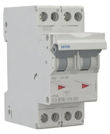 Eaton Holec B16 Fornuisgroep 2P+2N kookgroep automaat