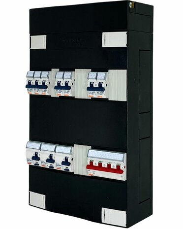 Gewiss-GroepenKast-3-Fase-7-Groepen-3als