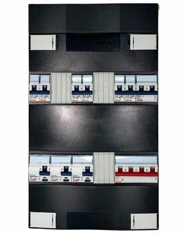 Gewiss Groepenkast 3 Fase met 6 Groepen