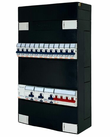 Gewiss GroepenKast 3 Fase 12 Groepen + Beltrafo (3 ALS)