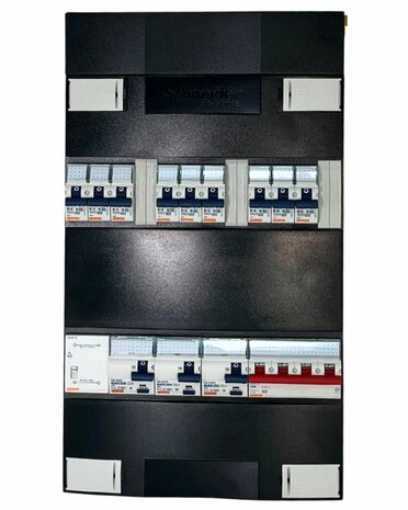 Gewiss-GroepenKast-3-Fase-9-Groepen-Beltrafo-3als