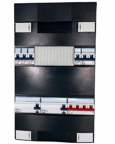 Gewiss-GroepenKast-3-Fase-4-Groepen-Fornuisgroep-2P2N-2als