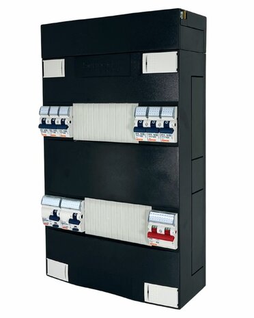 Gewiss GroepenKast 1 Fase 6 Groepen + Beltrafo (2 ALS)