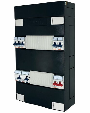 Gewiss GroepenKast 1 Fase 5 Groepen + Beltrafo (2 ALS)