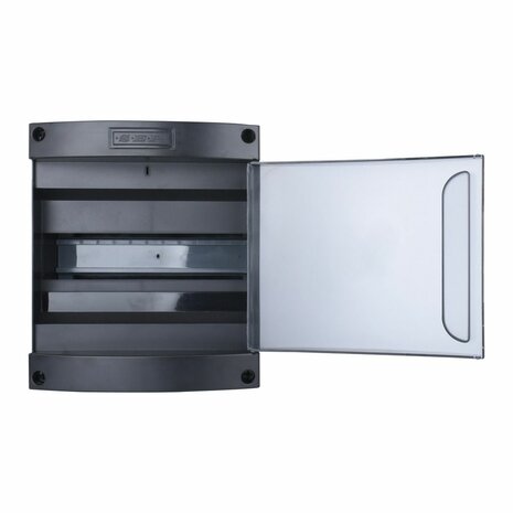 SEP Livion DB-112 lege groepenkast 12 modules deur open