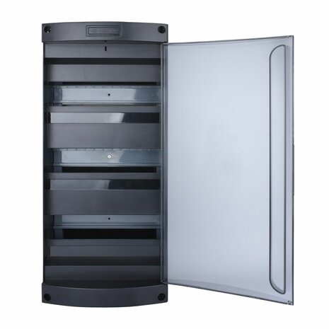 SEP Livion DB-336 lege groepenkast 36 modules deur open