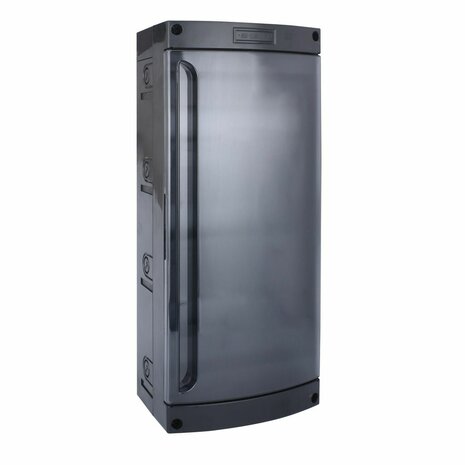 SEP Livion DB-336 lege groepenkast 36 modules schuin vooraanzicht