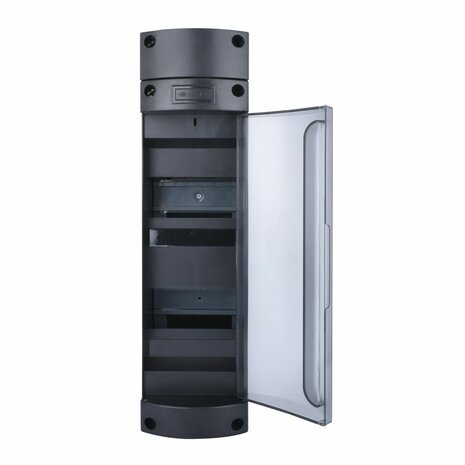 SEP Livion DB-212E lege groepenkast 12 modules deur open