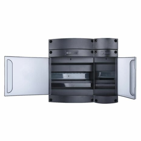 SEP Livion DB-118E lege groepenkast 18 modules deur open