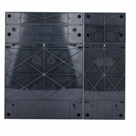 SEP Livion DB-118E lege groepenkast 18 modules achterzijde