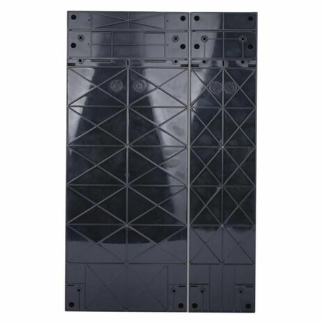 SEP Livion DB-354E lege groepenkast 54 modules achterzijde