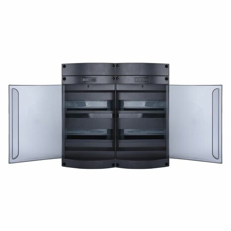SEP Livion DB-248E lege groepenkast 48 modules deur open