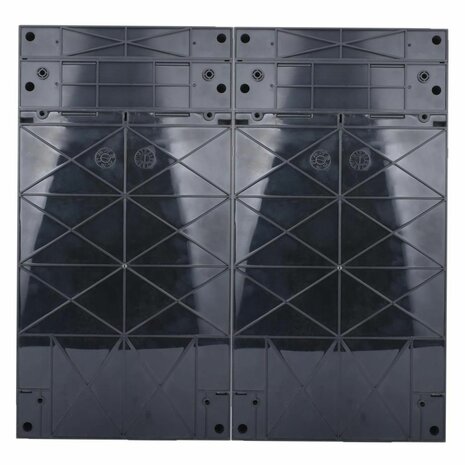 SEP Livion DB-248E lege groepenkast 48 modules achterzijde