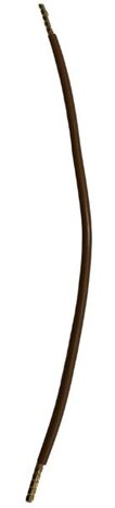 Bruin groepenkast bedrading - 2,5mm2 / 17 cm