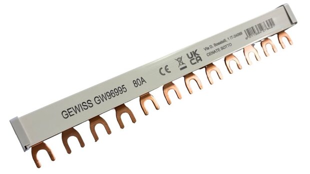 Kamrail 3 Fase - 12 module (3P+N) Vork Gewiss GW96995