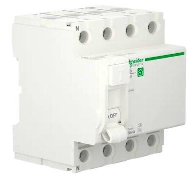 Schneider AardlekSchakelaar 4P 40A 30mA R9R35440 Resi9