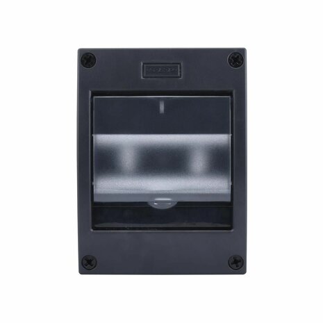 Voorzijde recht SEP UniBox MST-6 mini installatieverdeler 6 modules IP20