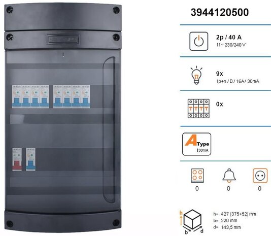SEP Live-On Compact - LC40, grp.verd, DB224, HS2, 9xALA