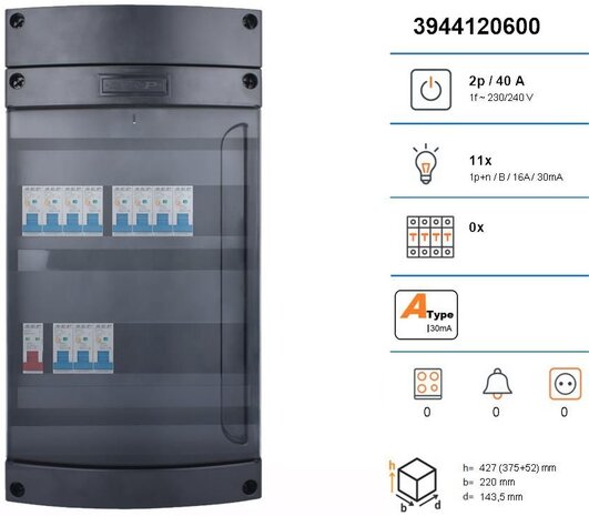SEP Live-On Compact - LC40, grp.verd, DB224, HS2, 11xALA