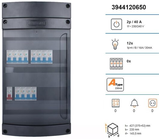 SEP Live-On Compact - LC40, grp.verd, DB224, HS2, 12xALA