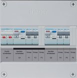 Groepenkast Hager 1 Fase 4 Groepen VKZ22B