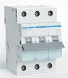 Hager Installatie Automaat 3P 16A C-kar MCN316E