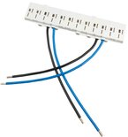 ABB HAF Busboard 1 fase, 2 x 6 modulen