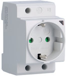 Hager Contactdoos met Indicatielampje SN116