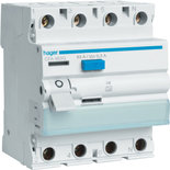 Hager CFA463G - 63A Aardlekschakelaar 4 Polig (300mA)
