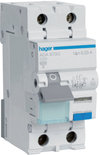 Hager ADA970G - C20 Aardlekautomaat 2 Polig (30mA)