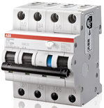 ABB AardlekAutomaat (30mA) C16 (3P+N) DS203NC C16