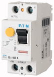 EATON Aardlekschakelaar 40A (1P+N) - 30 mA (274040)