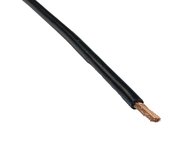 Groepenkast Aansluitdraden Zwart - 140 mm - 6mm2 - Adereind Gelast - OPRUIMING