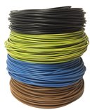 2,5mm2 Installatiedraad Bruin - 100 M - VD H07V-U Eca - 185162