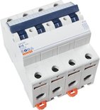 Gewiss Installatie Automaat 4P 16A C-kar GW92087