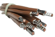 Bruine 2,5mm2 groepenkast bedrading - 350 mm