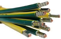 Geel/groen 2,5mm2 groepenkast bedrading - 350 mm