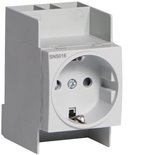 Hager VKS09SW Contactdoos SNS016 2P+Aarde
