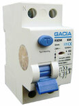 GACIA 63A aardlekschakelaar 2P (30mA)